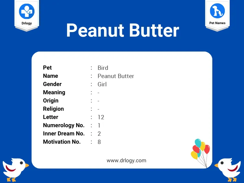 Peanut Butter Name Meaning